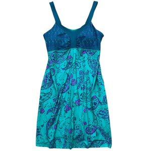 EUC The North Face Multi Pattern Tank Dress Size Large